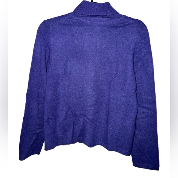 CHARTER CLUB | 100% CASHMERE TURTLENECK SWEATER - Picture 7 of 7